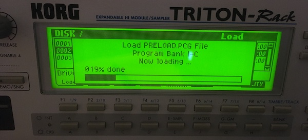 KORG Triton-Rack Software Update | digitalsynth.net