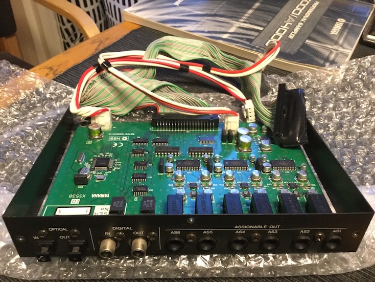 Photo of a Yamaha AIEB1 expansion board